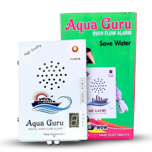 Aqua Guru® Metal Body Water Tank Alarm Bell with Sensors Included | Loud Human Voice | 220V AC