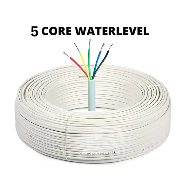 Aqua Guru® (20 Meters) Five Core Copper Wire Color Coded For Water Level Indicator & Water Level Controller - Image 2