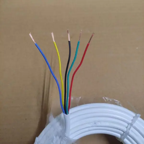 Aqua Guru® (20 Meters) Five Core Copper Wire Color Coded For Water Level Indicator & Water Level Controller - Image 4