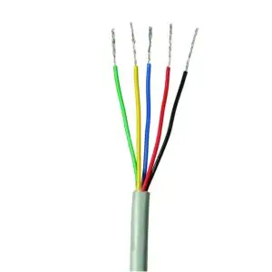 Aqua Guru® (30 Meters) Five Core Copper Wire Color Coded For Water Level Indicator & Water Level Controller