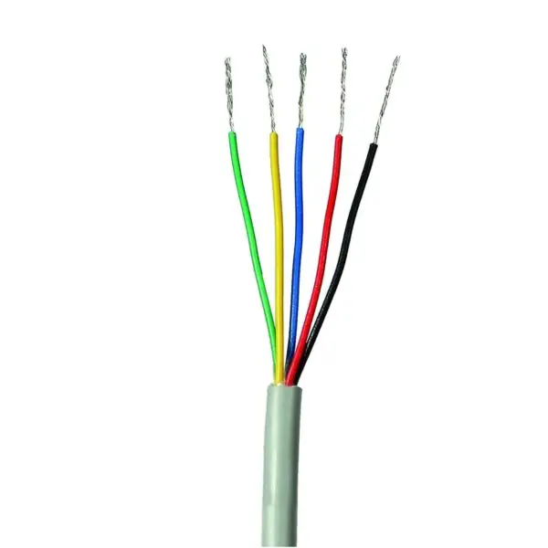 Aqua Guru® (20 Meters) Five Core Copper Wire Color Coded For Water Level Indicator & Water Level Controller