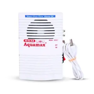 SSM Aquamax® Water Tank Alarm Bell Overflow Protection - Battery Operated - Sensors Included - Human Voice in Hindi & English