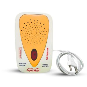 SSM Aquamax ® Water Tank Overflow Alarm - 220V AC - Loud Human Voice in Hindi and English - 1 Year Warranty